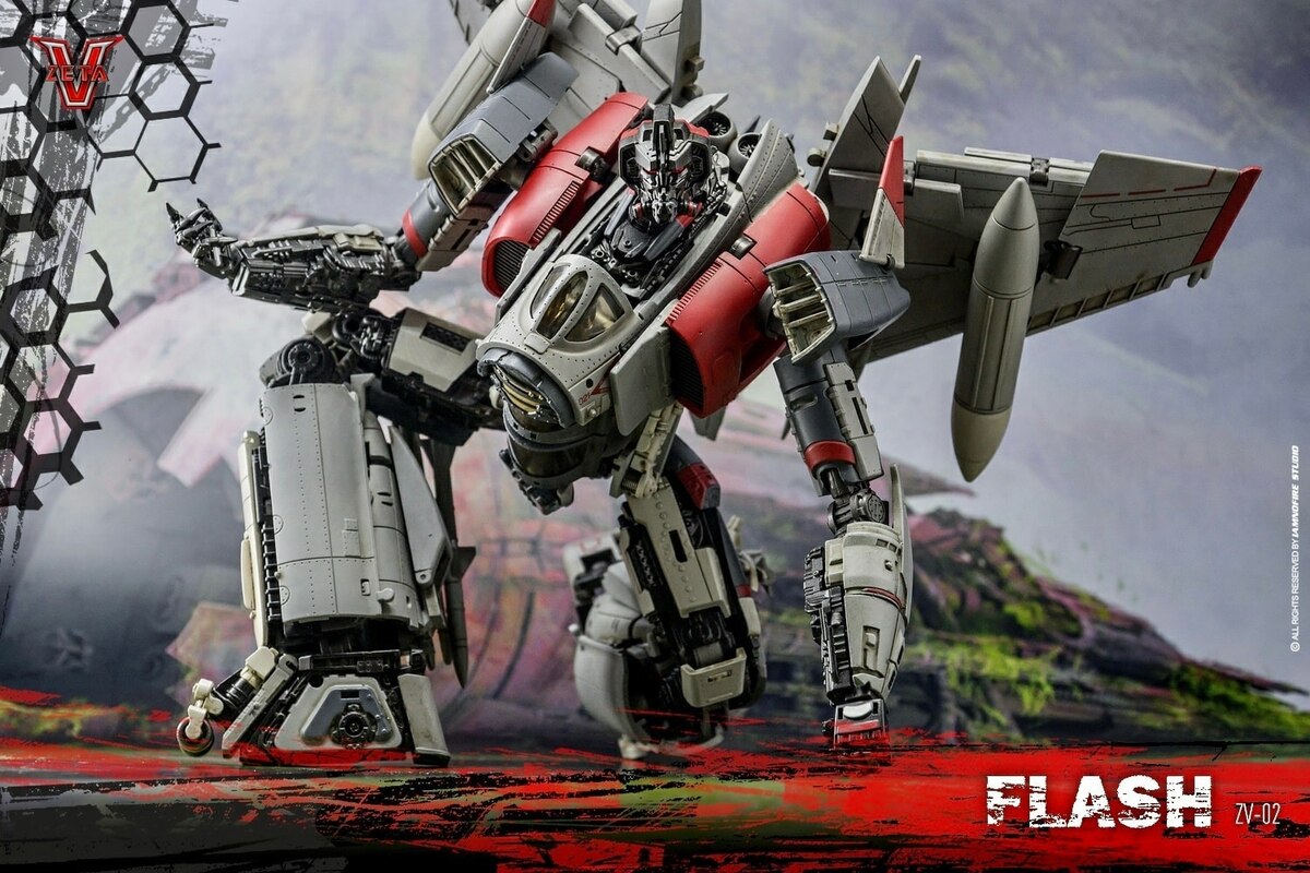 ZETA ZV-02 Flash Hi-Res Toy Photography Image Gallery by IAMNOFIRE